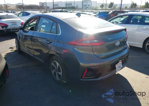 2017 Hyundai Ioniq Hybrid Sel z USA, uszkodzony, nr VIN KMHC75LCXHU038802